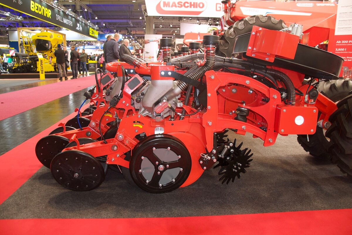 Nuova unita di semina della Chrono 932 LF di Maschio Gaspardo con impianto di distribuzione del fertilizzante liquido